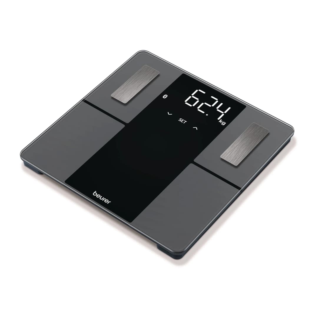 Beurer Vücut Analizli Banyo Baskülü Super Black Edition Bluetooth BF 500