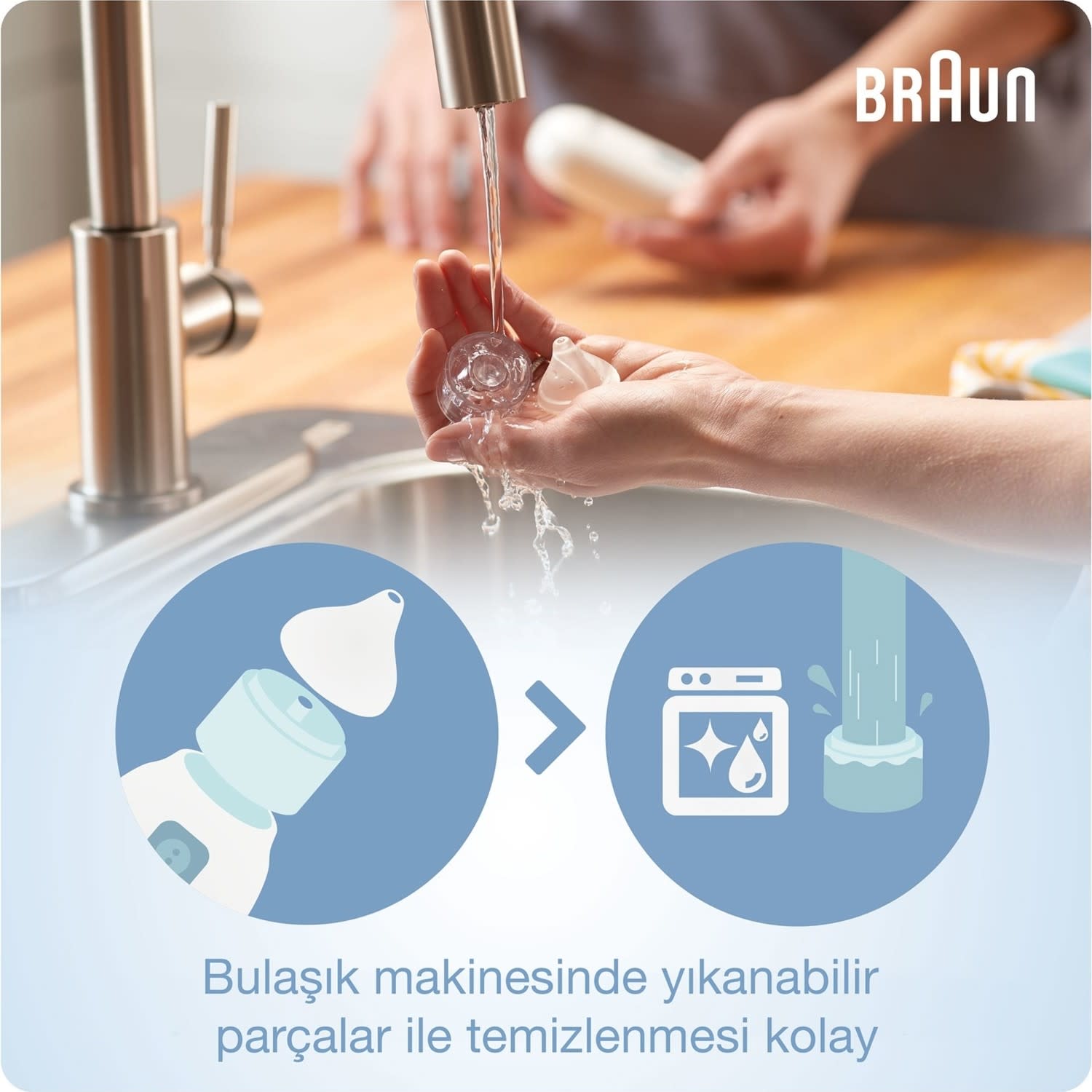Braun Bna 100 Eu Burun Aspiratörü 2 Emme Seviyesi Kolay Temizlenebilir Yumuşak Uç 5