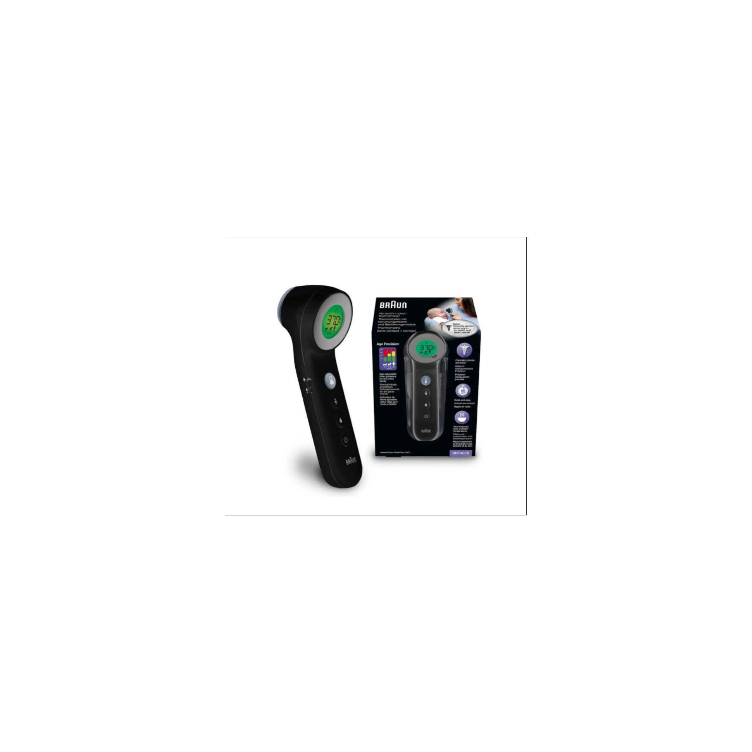 Braun BNT400 Temassız Ateş Ölçer + BUA5000 Tansiyon Ölçer 2