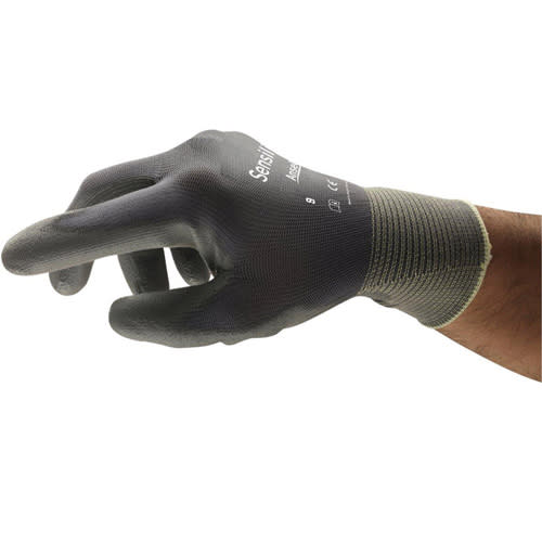Ansell- Hyflex® 48-102 Sensilite Poliüretan Kaplı Hassas İş Eldiveni 1 Çift (9 Beden / L) 5