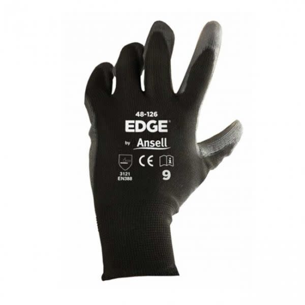 Ansell- EDGE® 48-126 Poliüretan Kaplı Hassas Montaj Eldiveni 1 Çift (9 Beden / L)