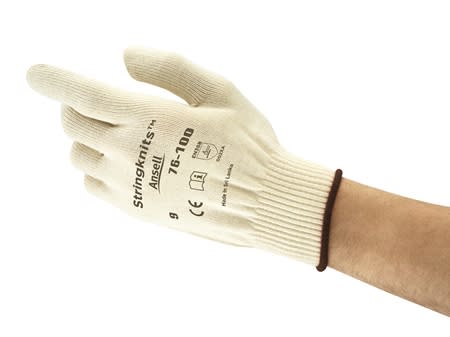 Ansell- STRINGKNITS® 76-100 Mekanik ve Çok Amaçlı Hafif İşler Eldiveni 1 Çift (9 Beden / L)