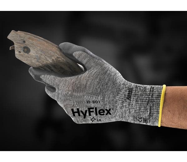 Ansell- HYFLEX® 11-801 Köpük Nitril Mekanik ve Çok Amaçlı Montaj Eldiveni 1 Çift (10 Beden / XL) 6