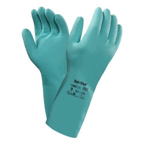 Ansell- SOLVEX® 37-675 Kimyasal ve Sıvı Korumalı Antistatik İş Eldiveni 1 Çift (7 Beden / S)