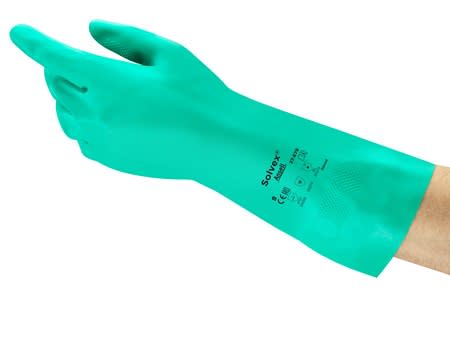 Ansell- SOLVEX® 37-676 Kimyasal ve Sıvı Korumalı Antistatik İş Eldiveni 1 Çift (7 Beden / S) 4