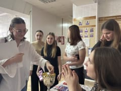 На физико-математическом факультете прошла праздничная акция