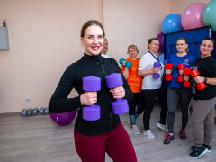 Начнём День здоровья с зарядки на рабочем месте