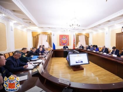Владимир Бобров принял участие в совместном заседании антитеррористической комиссии и оперативного штаба