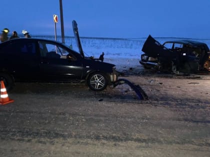 В Оренбуржье при столкновении двух автомобилей погибла женщина