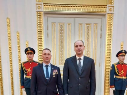 Медногорец Павел Сенин награжден медалью «За отвагу на пожаре»