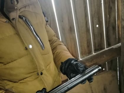 Ранее судимый житель Акбулака прятал в сарае обрез