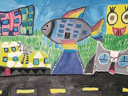 Новотроицкие школьники стали победителями международного творческого конкурса «Ликующий мир красок»