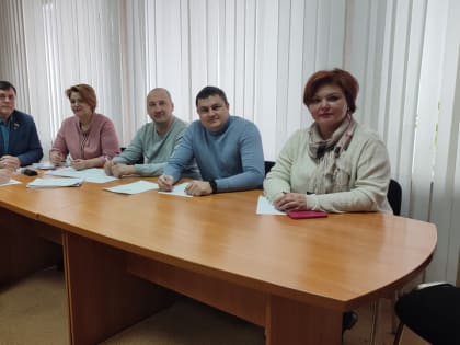 Заседание территориальной депутатской группы