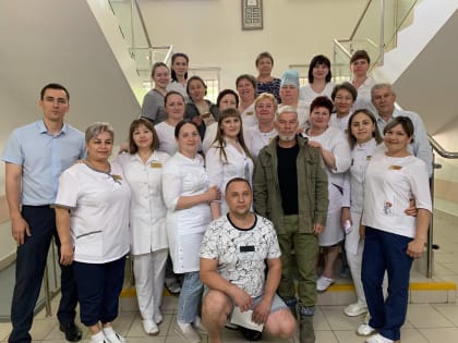 Олег Газманов посетил соль-илецкий Центр медицинской реабилитации