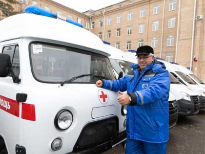 В Оренбуржье автопарк скорой медицинской помощи пополнился 18 автомобилями