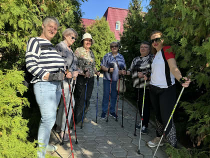 Начало занятий в рамках проекта «Активное долголетие»