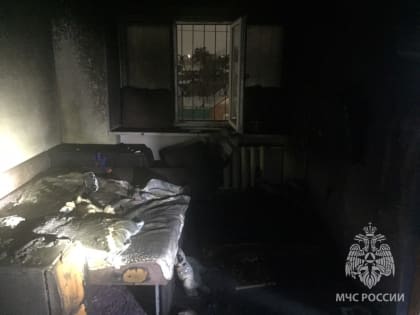 Во время пожара в Оренбурге погибли мужчина и двое детей