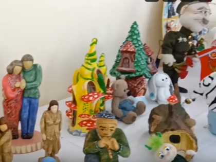 Выставка мастеров ДПТ в Кувандыке (видео)