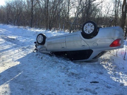 В Бузулукском районе Datsun сбил пешехода