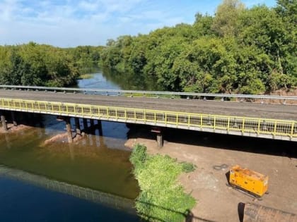 Начался капремонт одного из самых протяженных путепроводов в Оренбургской области – моста через реку Большой Кинель