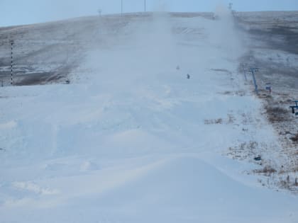 Горнолыжка в Кувандыке открылась после сильного снегопада