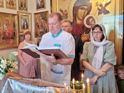 ПРАВЯЩИЙ АРХИЕРЕЙ ОРСКОЙ ЕПАРХИИ ВОЗГЛАВИЛ БОГОСЛУЖЕНИЕ В ХРАМЕ ДЕТСКОЙ ГОРОДСКОЙ БОЛЬНИЦЫ ОРСКА
