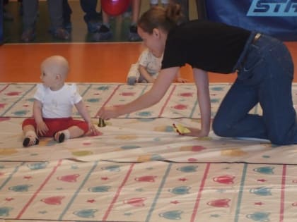 В «ОМ-Арене» прошел детский праздник для самых маленьких ясненцев