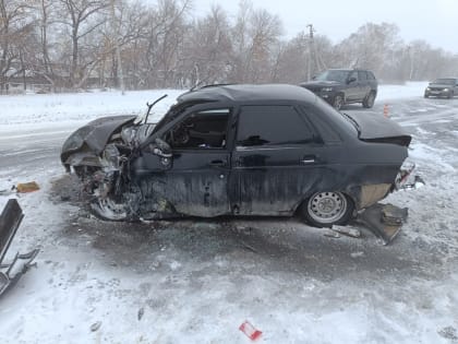 В   Новосергиевском районе произошло тройное ДТП
