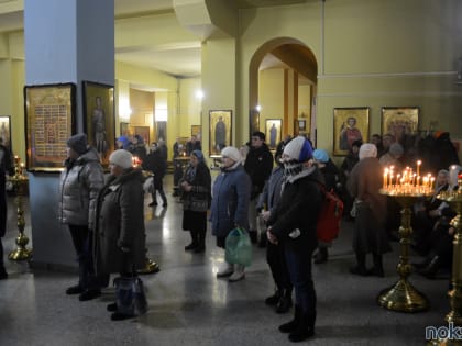 Новотройчане отмечают Крещение Господне