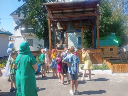 Экскурсия в храме свт. Николая Чудотворца п. Тюльган