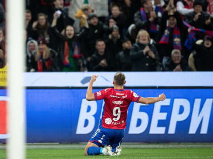Хет-трик Чалова помог ЦСКА разгромить "Аланию"
