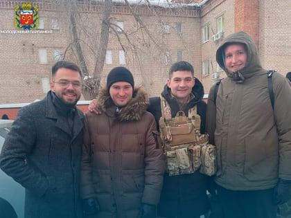 Министр молодёжного парламента Оренбуржья отправился в добровольцем в зону СВО