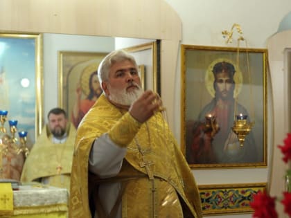 СВЯЩЕННИКА ИГОРЯ ГОГАЛЮКА ПОЗДРАВИЛИ С СОРОКАПЯТИЛЕТИЕМ