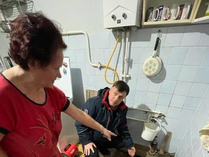В ноябре 2022 года жительница дома № 26 по улице Чекасина столкнулась с коммунальной проблемой