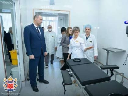 В Областном госпитале провели капремонт хирургического отделения и операционно-перевязочного блока