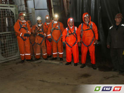 Завершены проходческие работы на стволе шахты «Северная Вентиляционная 2»