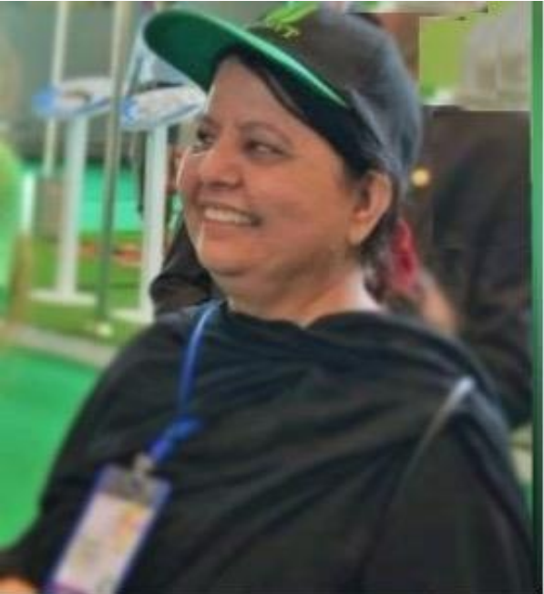 Portrait of Shamim Akhtar