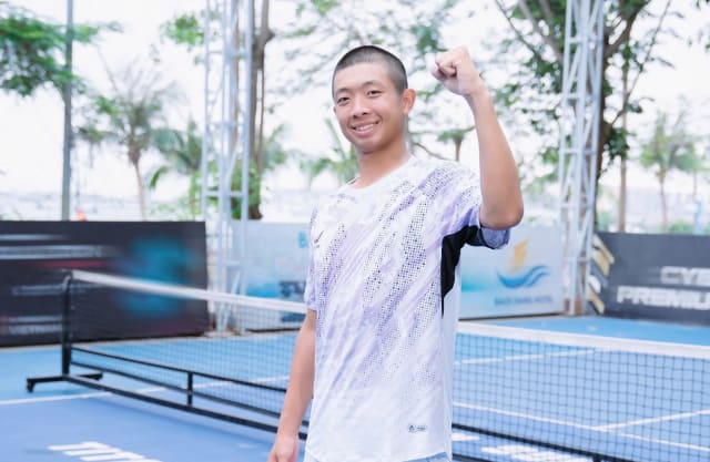Thần đồng pickleball mang thương hiệu Việt ra sân chơi thế giới