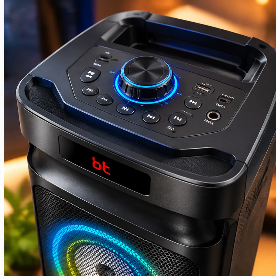 SHIP 20 Inch Wireless Party Speaker with Color Changing LED Lights - view 2