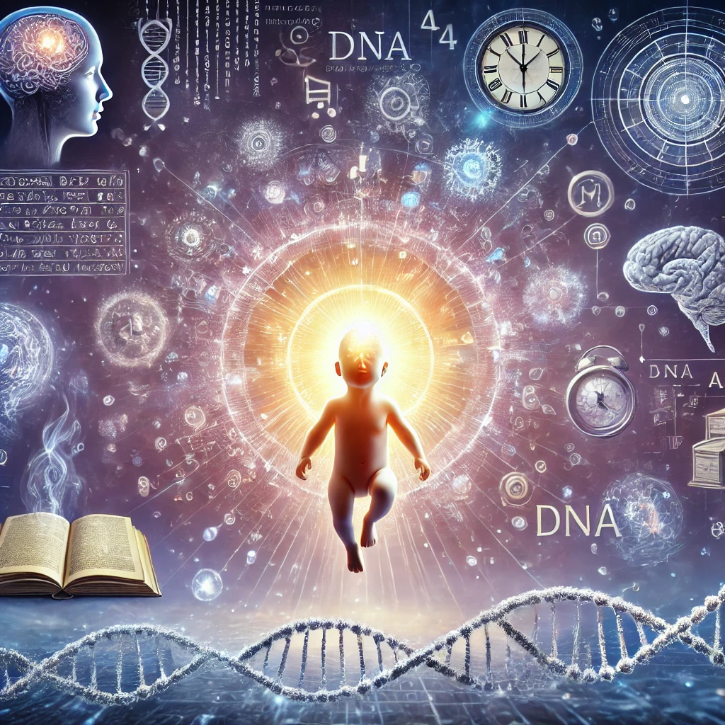 why language and experience is not genetically transferred