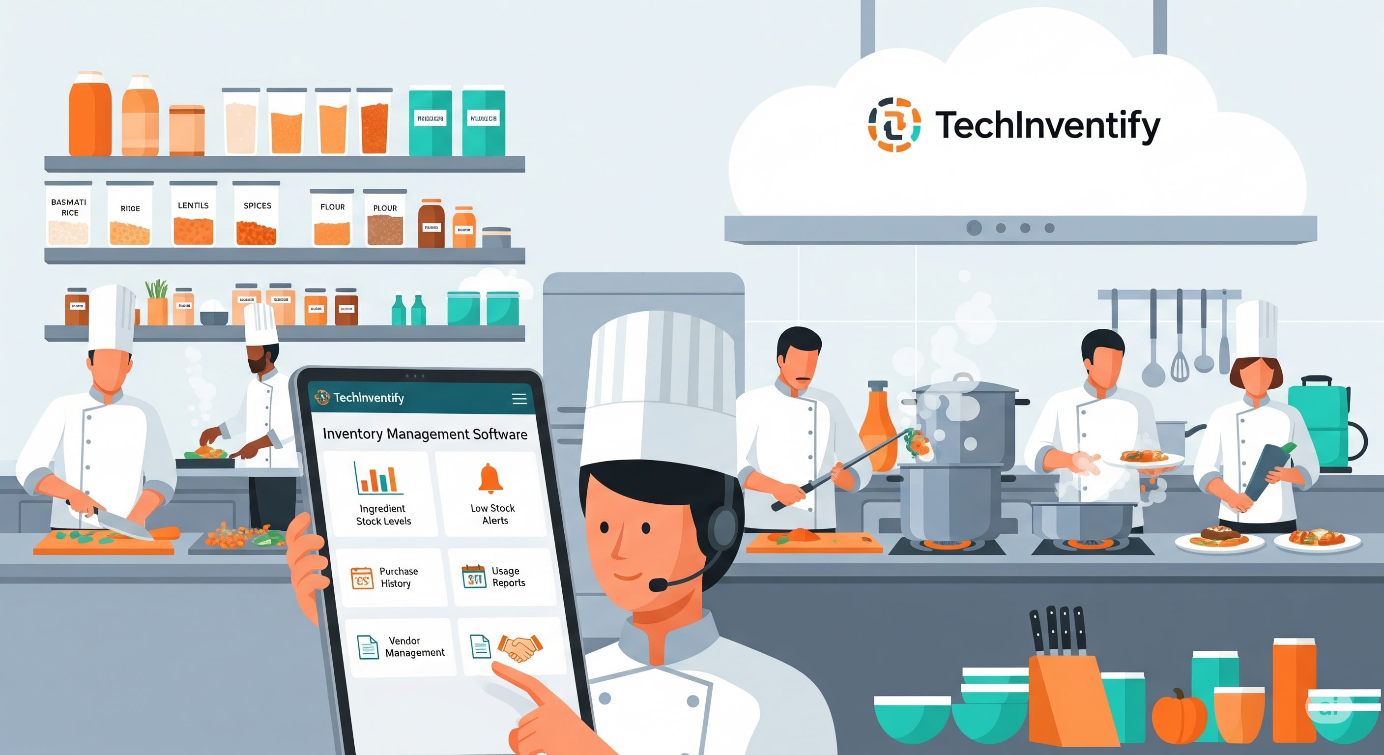Benefits of Having an Inventory Management Software for a Cloud Kitchen in Delhi