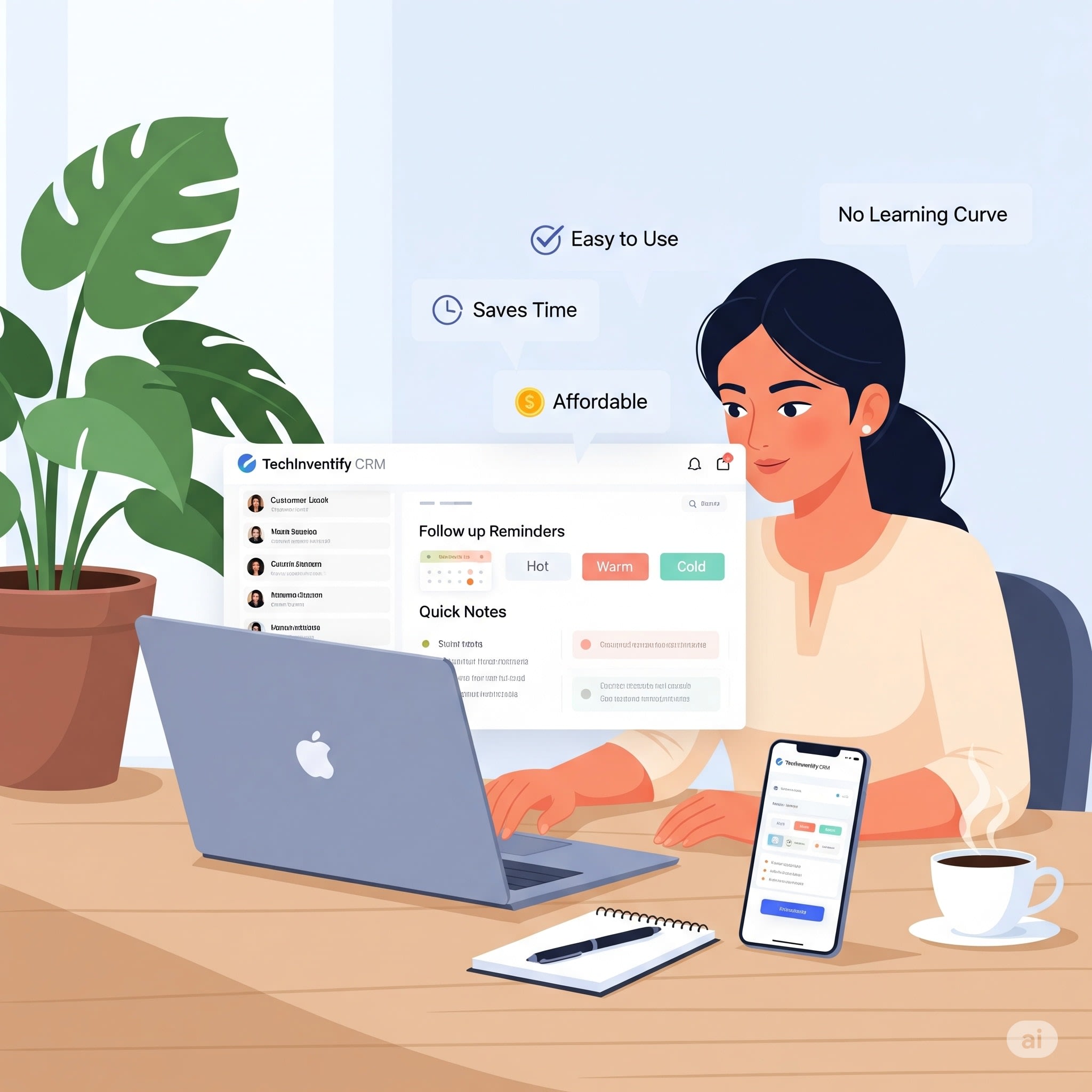 Benefits of a Simple Small Minimal CRM for your Small Business