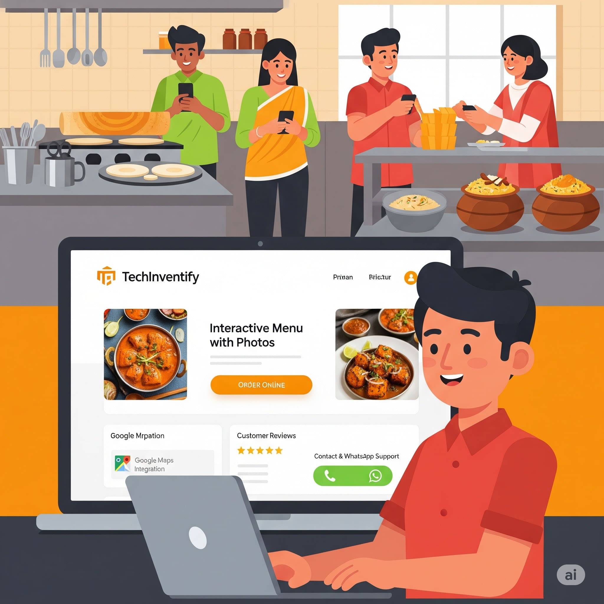 Must-Have Features for a Local Restaurant Website in India (Menus, Ordering, Directions)
