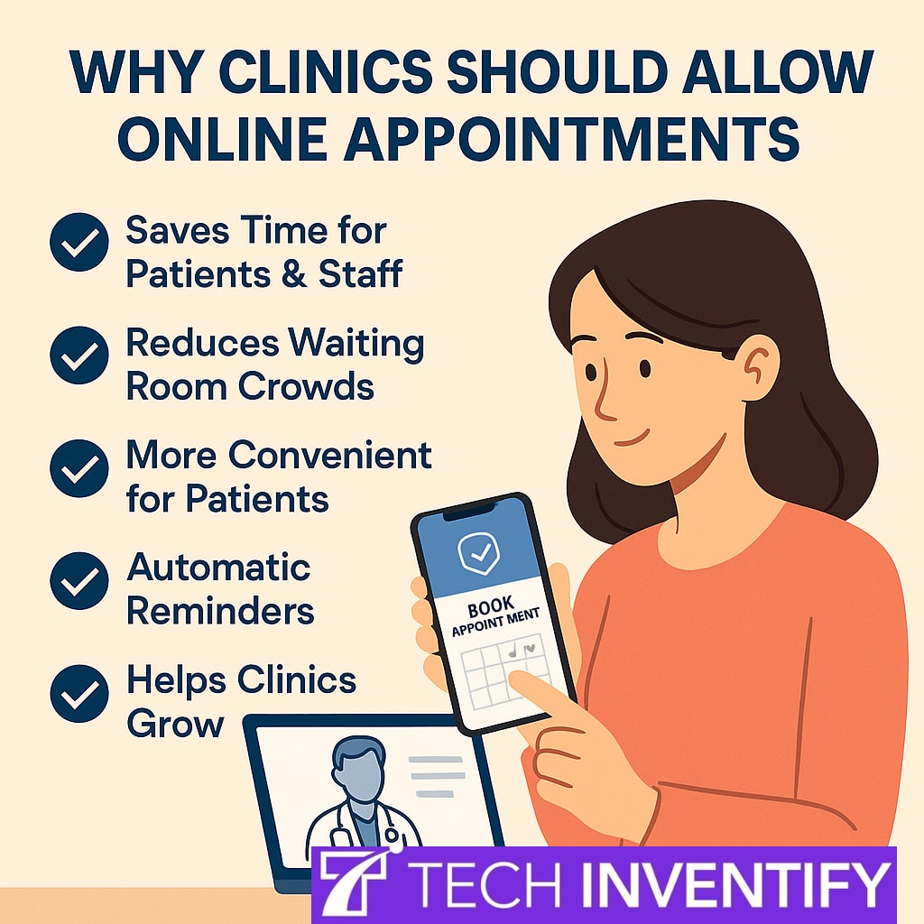 Why Clinics Should Allow Online Appointments