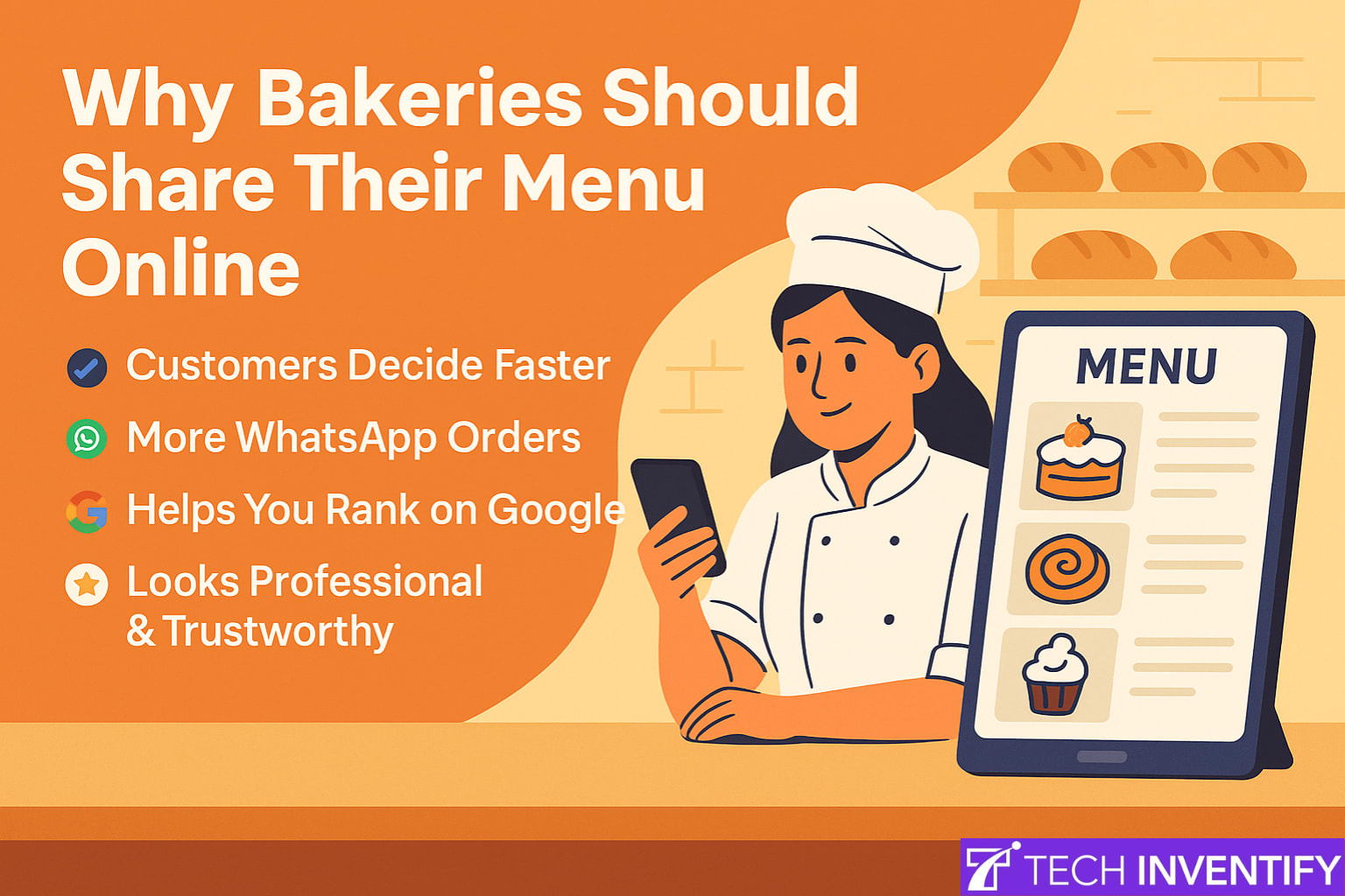 Why Bakeries Should Share Menu Online