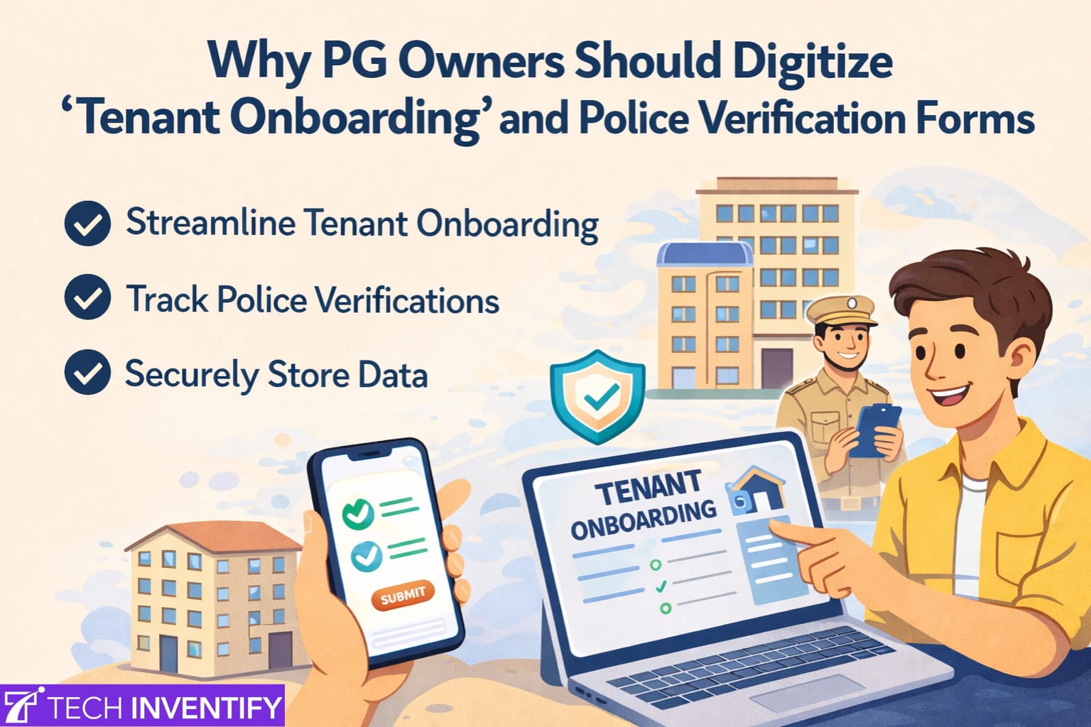 Why PG Owners Should Digitize 'Tenant Onboarding' and Police Verification Forms