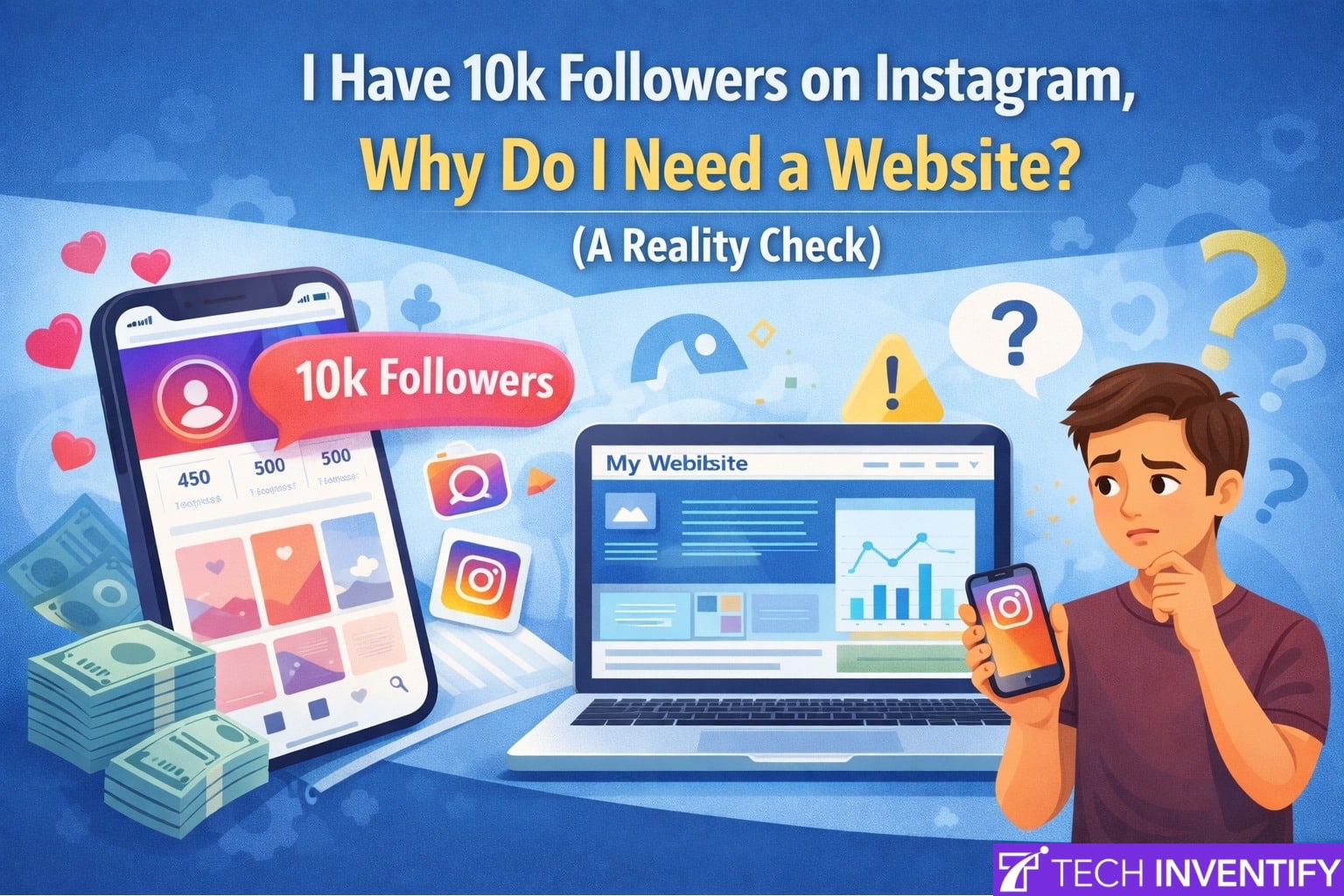 I Have 10k Followers on Instagram, Why Do I Need a Website? (A Reality Check)