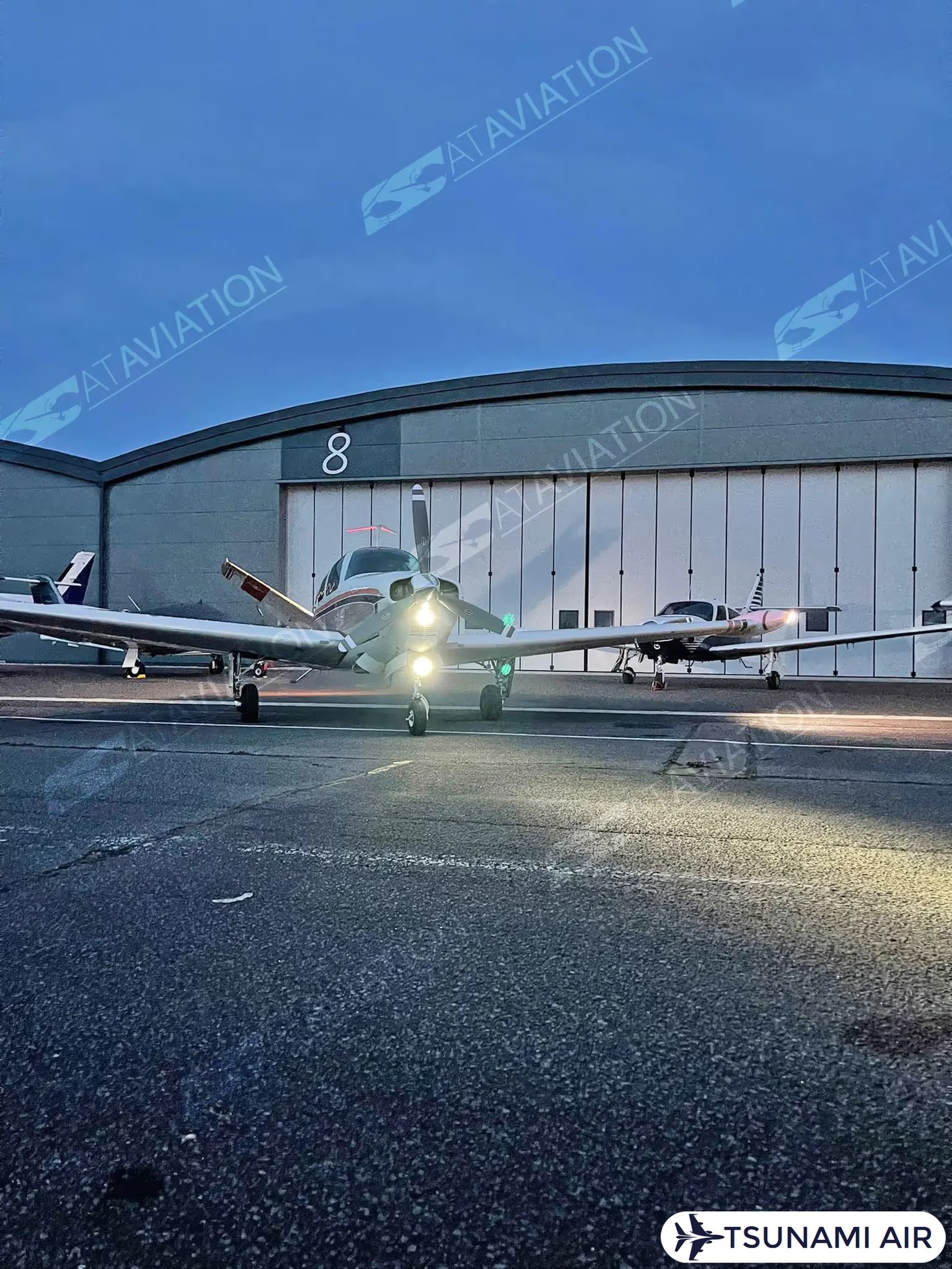 Beechcraft Bonanza V35 G-VTAL at AT Aviation