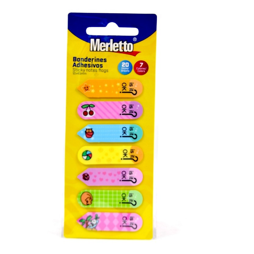 Banderines Adhesivos - Merletto 