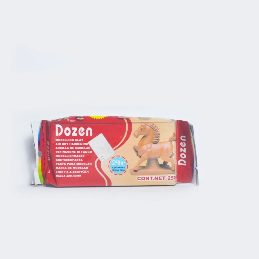 Arcilla para moldear 250g -Dozen 